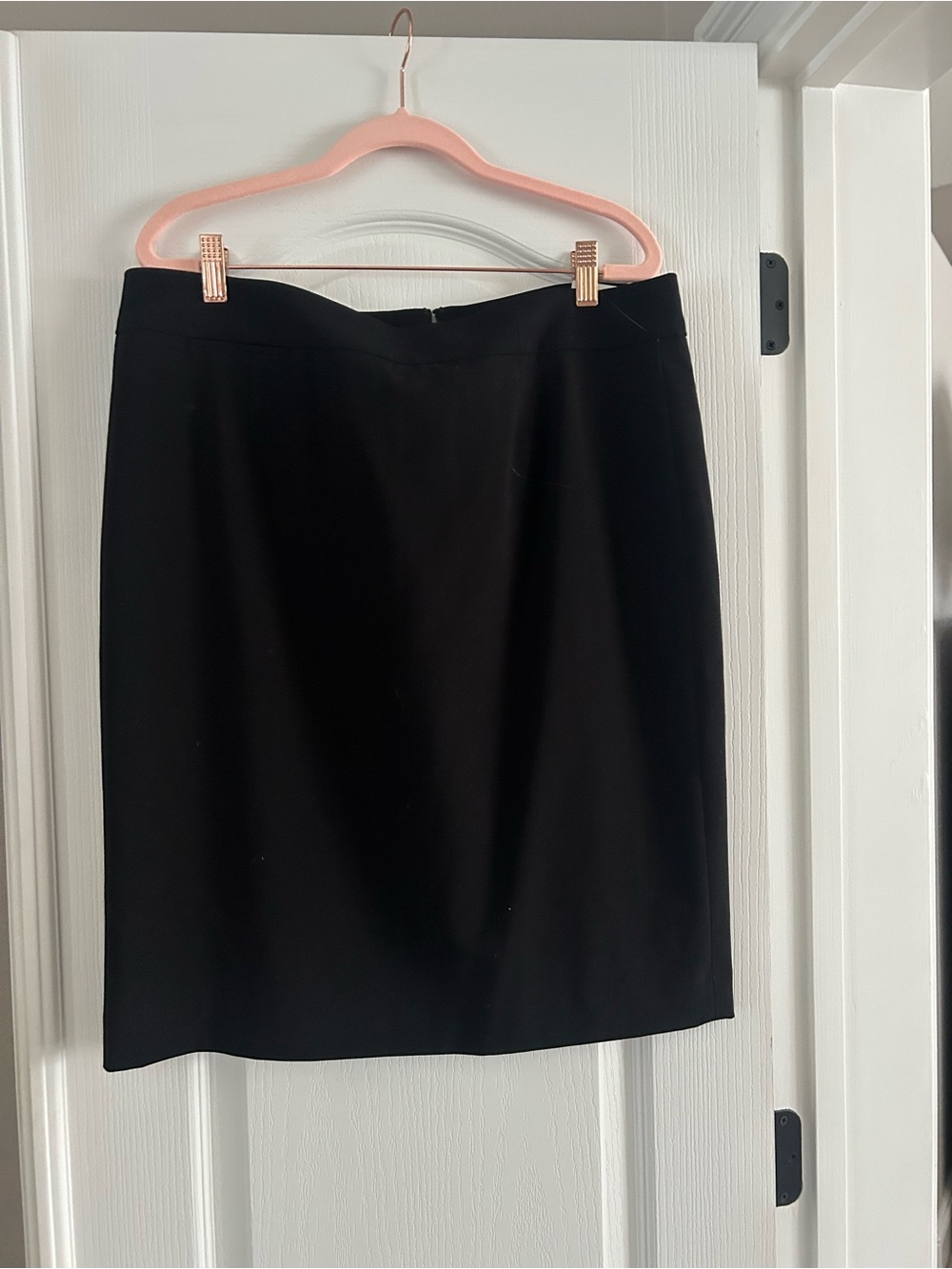 Calvin Klein Black Classic Pencil Skirt